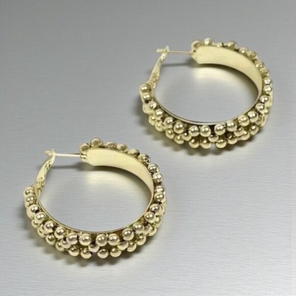 🆕️Indian Artisan Handcrafted Boho Chic Statement Trendy Hoop Earrings - Picture 4 of 11